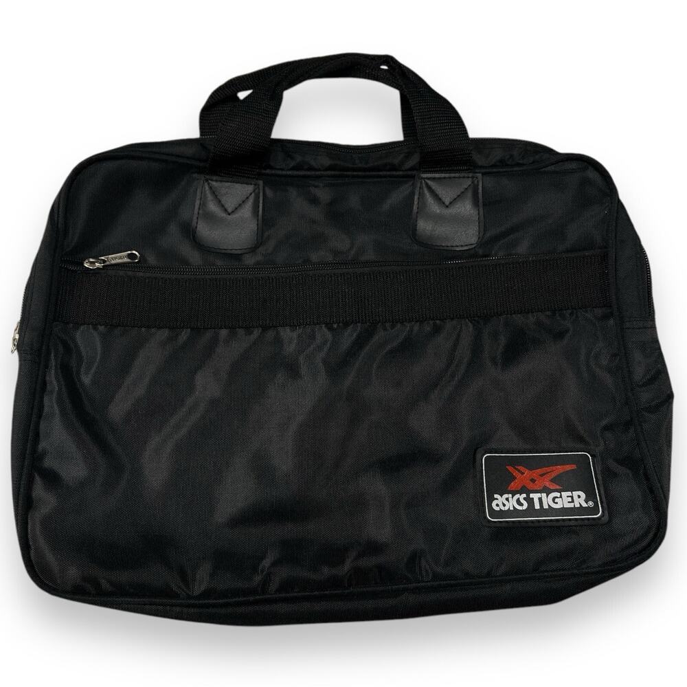 VTG 80’s ASICS Tiger Sports Weekend Carryon Travel Bag Hong Kong